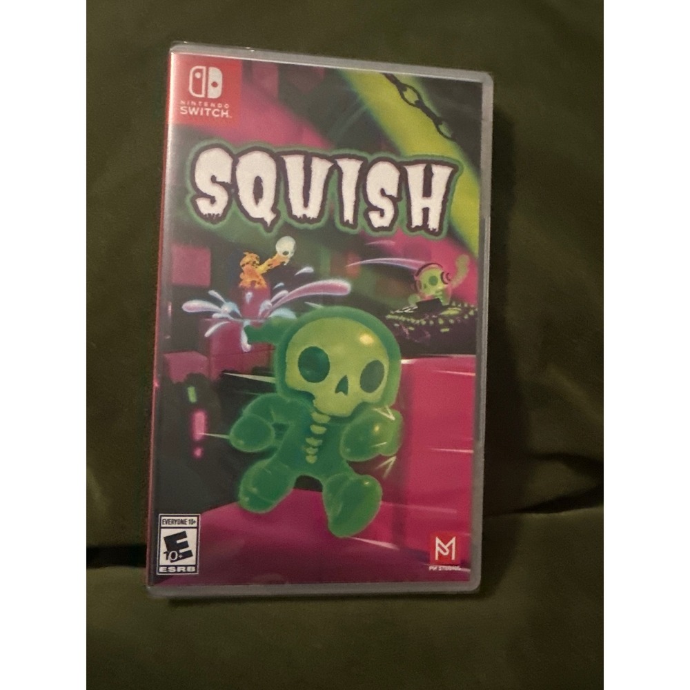 Squish Nintendo Switch Game PM Studios New Sealed Physical Edition HAC P A3SVA